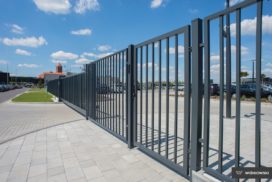 Industrie-Zaunfelder - ADAMS | Wiśniowski-Fachhändler - Tore / Fenster / Türen / Zäune - Verkauf | Montage | Service