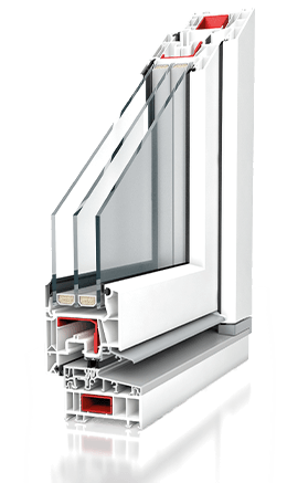 Fenster PVC PRIMO - ADAMS | Wiśniowski-Fachhändler - Tore / Fenster / Türen / Zäune - Verkauf | Montage | Service