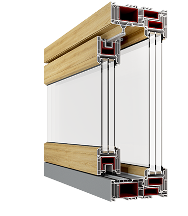 Terrassentüren PVC PRIMO - ADAMS | Wiśniowski-Fachhändler - Tore / Fenster / Türen / Zäune - Verkauf | Montage | Service