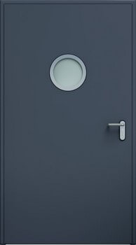 Drzwi ECO BASIC, bulaj 32 mm | Antracyt