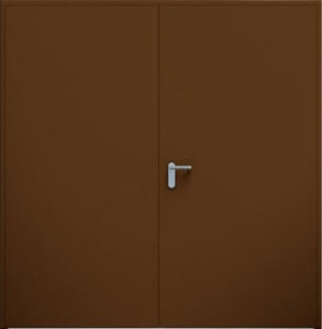 Drzwi ECO dwuskrzydłowe | RAL 8014
