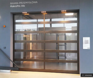 Bramy przemysłowe, brama segmentowa Wiśniowski. Adams Salon partnerski Żary