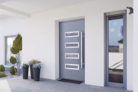 Drzwi zewnętrzne, drzwi aluminiowe, drzwi Creo Wiśniowski. Adams Salon partnerski Żary