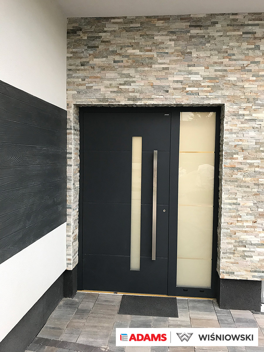 Drzwi CREO, drzwi zewnętrzne, drzwi aluminiowe, Wiśniowski CREO, stolarka drzwiowa. Adams Salon partnerski Żary