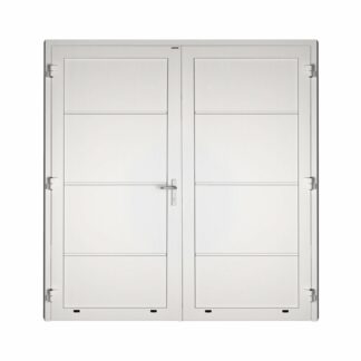 Drzwi gospodarcze panelowe dwuskrzydłowe - DoorTherm 86, Adams Salon partnerski Wiśniowski Żary