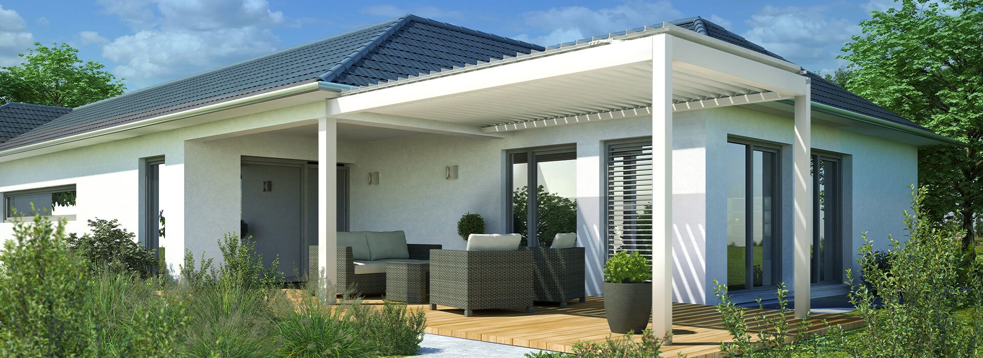 Pergola ogrodowa ECHO. Adams Salon partnerski Żary