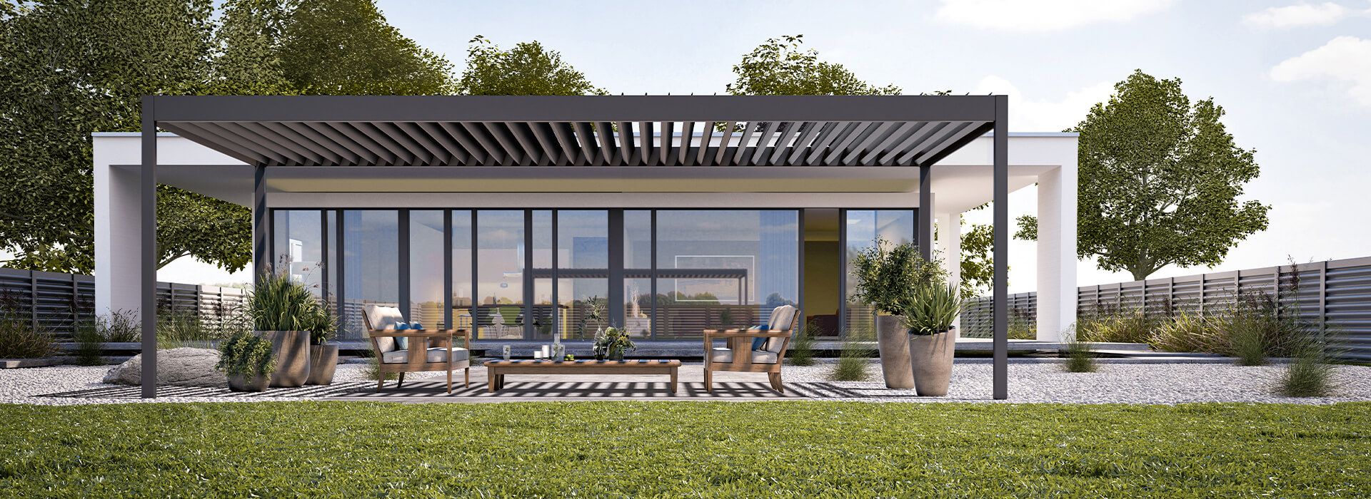 Pergola ogrodowa ECHO. Adams Salon partnerski Żary