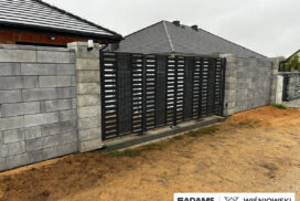 Nasze realizacje – Wiśniowski - Brama składana i furtki