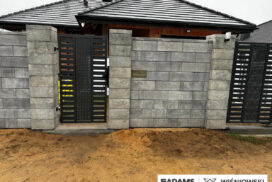 Nasze realizacje – Wiśniowski - Brama składana i furtki