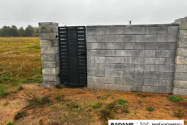 Nasze realizacje – Wiśniowski - Brama składana i furtki