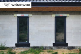 Brama garażowa UniTherm, okna PVC PRIMO 82, rolety Protecta P