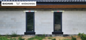 Brama garażowa UniTherm, okna PVC PRIMO 82, rolety Protecta P