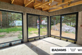 Brama garażowa UniTherm, okna PVC PRIMO 82, rolety Protecta P