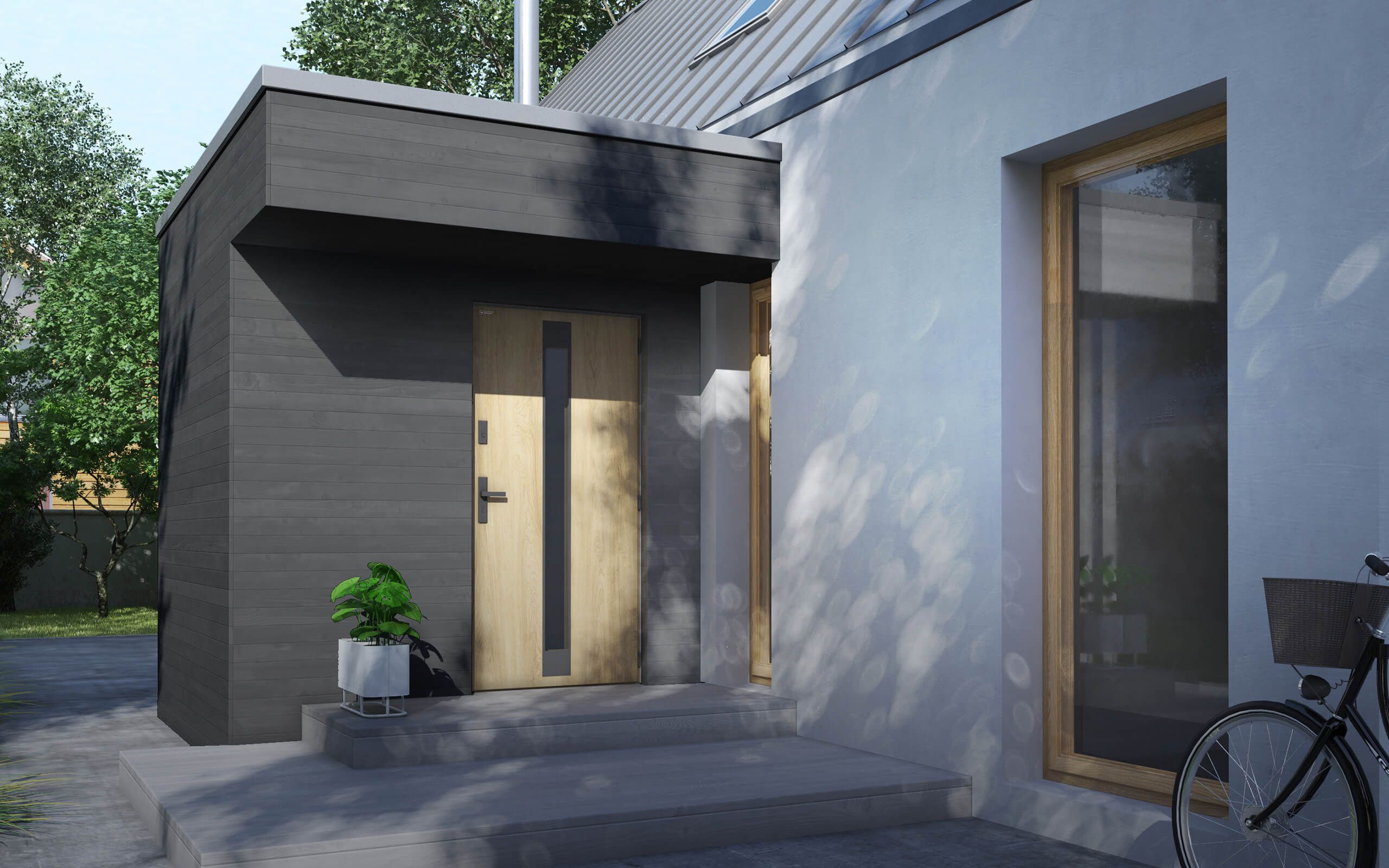 Stalowe drzwi zewnętrzne NEXIO Stalowe drzwi zewnętrzne NEXIO