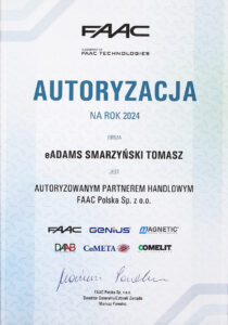 Referencje i certyfikaty – Adams Wiśniowski Salon partnerski Żary
