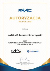 Referencje i certyfikaty – Adams Wiśniowski Salon partnerski Żary