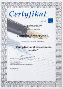 Referencje i certyfikaty – Adams Wiśniowski Salon partnerski Żary