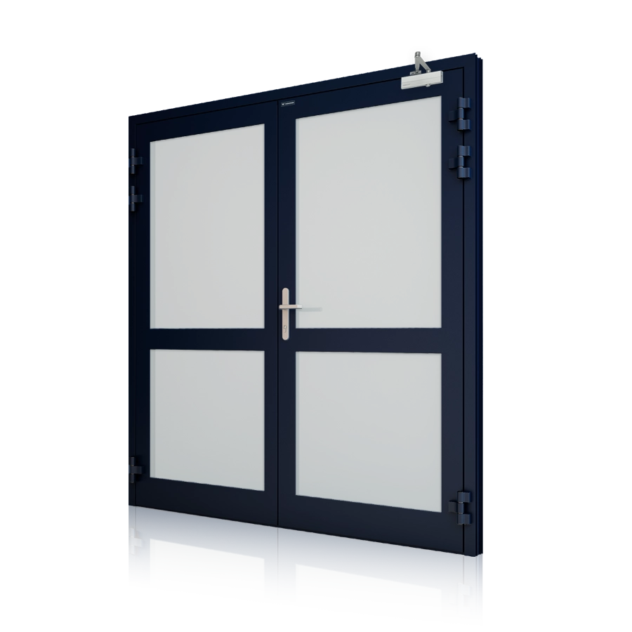 Drzwi aluminiowe dla obiektów Wiśniowski