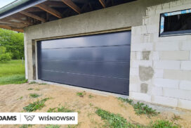 Nasze realizacje – Wiśniowski – Brama garażowa segmentowa UniTherm