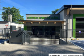 Nasze realizacje – Wiśniowski - Brama posesyjna przesuwna - Centrum Sportów Leśna w Żarach