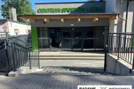 Nasze realizacje – Wiśniowski - Brama posesyjna przesuwna - Centrum Sportów Leśna w Żarach